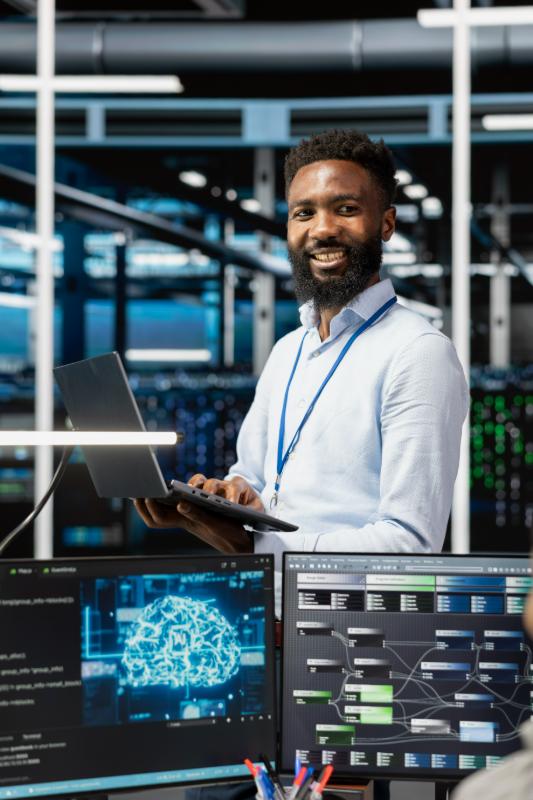 It technician at work